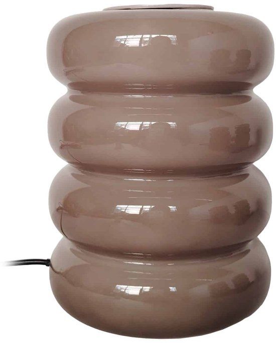 Leitmotiv Tafellamp Aro - Warmgrijs - Ø12cm - Modern