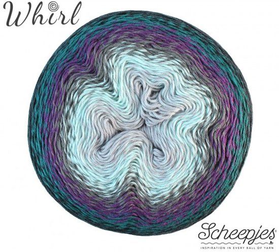 Scheepjes Whirl 773 Blackcurrant Squeeze Me