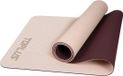 Bol Tapis de yoga Tapis de Pilates Tapis de gymnastique antidérapant en TPE Rose + Chocolat 4 mm