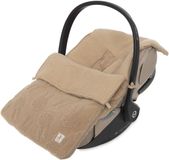Jollein Voetenzak voor Autostoel & Kinderwagen - Miffy Jacquard Biscuit