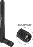 Delock 5G antenne - omnidirectioneel - SMA (m) - -1,0-4,5 dBi / zwart