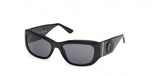 Guess GU00253 Shiny black 56/18/135 Vrouw Zonnebrillen