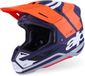 Alpinestars S-M7 Core Mat Oranje Blauw Crosshelm Maat S