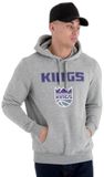 New Era Sacramento Kings Hoodie Grijs M Man