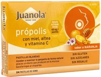 Juanola Propolis met honing, Altea en Vit C 24 pellets
