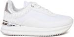 Michael Kors Hattie Trainer Dames Sportschoenen Imitatieleer Wit Maat 38.5