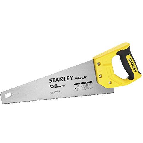 Stanley Stanley Handzaag Sharpcut (15"/380 mm, vossenstaart met 11 tanden/inch voor fijn werken, dubbel geslepen, inductie-geharde vertanding) STHT20369-1