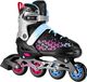 Nils Extreme Patins à glace pour enfants 4-en-1 Triskates, patins à roulettes, patins à glace avec taille réglable 35-38