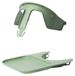 Kaos Klapp arceau de sécurité et set de plateau – Plastique recyclé – Vert minéral
