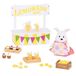 Li'l Woodzeez WZ6718Z Play Li'l Woodzeez - limonadestandaard 25-delige speelgoedset met dierlijk karakter, eten en dranken - miniatuurbeeldjes en speelsets voor kinderen vanaf 3 jaar, multi
