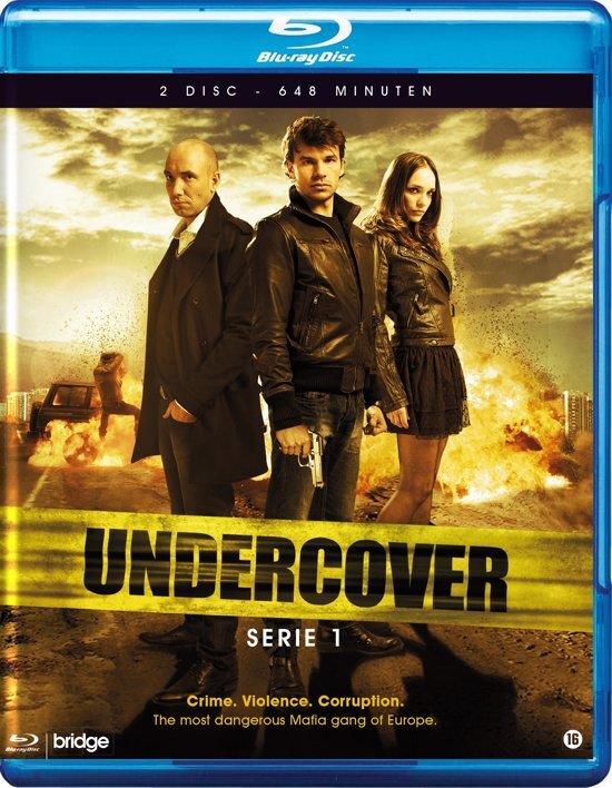 2 Bluray Box 11Mm Spine Undercover - Serie 1 (Blu-ray