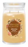 Yankee Candle Glistening Leaves Large Geurkaars - Citrus - 90 branduren - Glas