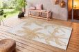 Northrugs Buitenkleed palm Jaora - grijs/goud 80x150 cm