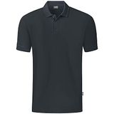 Jako Organic Polo Kinderen - Antraciet | Maat: 140