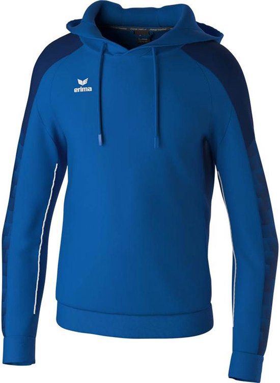 Erima Evo Star Sweatshirt Met Capuchon Heren - Royal / Navy - Maat M
