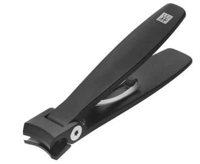 ZWILLING 47202-401-0 Nagelschaar - Roestvrijstaal - Zwart - Gebogen