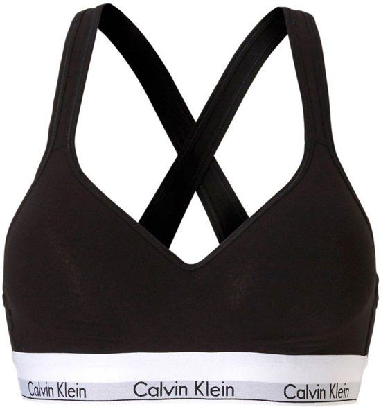 Calvin Klein Beha - Maat L - zwart/wit