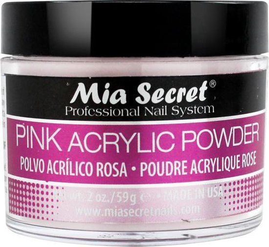 Mia Secret Acryl Poeder Roze 60ml.