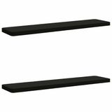 vidaXL - 2-delige - Coussin de banquette - VUGHT - 2 - pièces - 100% - Polyester - Noir