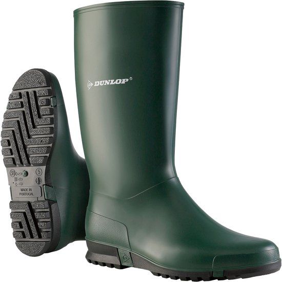 Dunlop Laarzen MJ0KL01 Sportgroen/Zwart