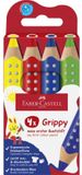 Faber-Castell Grippy XXL Jumbo Kleurpotloden - 4 stuks