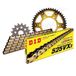 Kettingset DID Kettingset Stealth 525VX3 / 124 klinkslot goud voor Triumph Tiger XC ABS XCA XRX 800 ccm Bj. 2011-2020