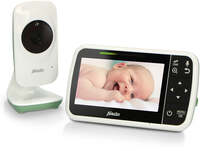 Alecto Alecto DVM149GN - Babyfoon met camera en 4.3" kleurenscherm, wit/groen