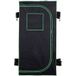 Tente de culture hydroponique Oxford 600D 80x80x160 cm noir