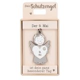 Depesche sleutelhanger beschermengel 09. Mai gelukssieraad voor kinderen