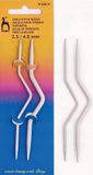 Pony Claber spa 2x Teflon Draden voor Vlechten (2.5mm & 4mm)