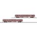 MiniTrix 15691 N set de 2 voitures voyageurs Grand-comfort de la SNCF