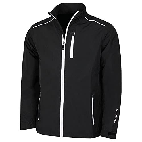 Green Island Golf IGJKT1723 Heren Zip Waterdichte Winddichte Sport Regenjas