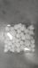 JJA Kit de 100 boules de Noël en plastique assorties blanches