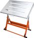 Happiq Table de chargement pliable - Établi 76x50 cm - Réglable 63–81 cm - 181kg
