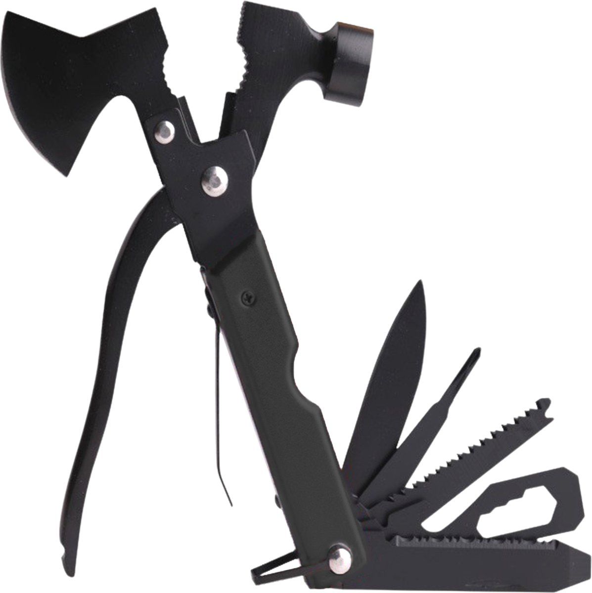 Tamarow Multifunctionele Tenthamer - 9 in 1 Multitool - Kampeer Accessoires