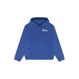 Rellix rechtvallende sweater met backprint - blauw