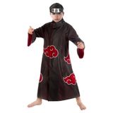 CHAKS - Itachi Naruto kostuum voor kinderen - 134/140 (9-10 jaar)