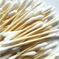 Wattenstaafjes Hout - 100 stuks - Multicolor