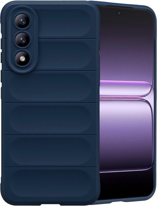 imoshion EasyGrip Backcover - Geschikt voor OnePlus Nord 5 - Donkerblauw