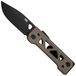 WE Knife WE24001-3 Stonewashed CPM 20CV, Bronze Titanium, Snecx Tan design, couteau de poche