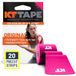 KT TAPE Origineel, Voorgesneden, 20 Strip, Katoen, Roze