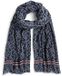 Tommy Hilfiger Th Monogram Corp Sjaal - Blauw - Polyester