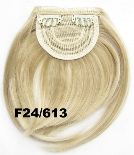 Brazilian Pony hairextension clip in blond - F24/613