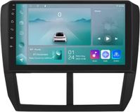 Happiq Autoradio met Bluetooth, CarPlay en Android Auto pour Subaru Forester 3 SH et Impreza (2007-2013) - S-serie - Double Din - 1Go RAM 32Go ROM