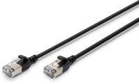 Digitus DK-1632-A-003S-BL netwerkkabel Zwart 0,3 m Cat6a F/FTP (FFTP)