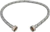 KOTARBAU® Flexibele Aansluitslang 1/2" x 1/2" - Flexibele Kraanslang 70 cm - Sanitaire Aansluitslang - Flexibele Verbindingsslang - Aansluitslang Armatuur - met Roestvrijstalen Vlechtwerk