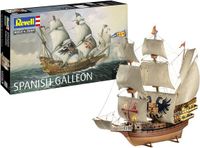 Revell Modelbouwpakket Schepen - 05620 Spaanse Galjoen - 16e Eeuw - Oorlogsschip - Koopvaardijschip - Zeilschip Plastic - 1:96 - Modelbouw