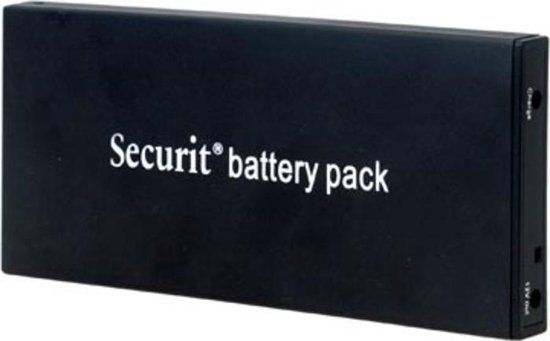 Securit Batterij voor menukasten - 12V - 75 mAh - Lithium - Oplaadbaar
