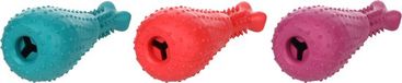 Flamingo Hondenspeelgoed Bonna kippendij, 15,5 x 6 x 6 cm, rubber