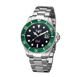 Elysee Herenhorloge Ocean PRO Ceramic 40 mm 20 ATM heren lichtgevende wijzers en indexen, datumweergave